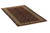 Baluch - Turkaman Персийски връзван килим 130x73 - Снимка 1