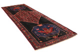 Bijar - Kurdi Персийски връзван килим 381x140 - Снимка 1