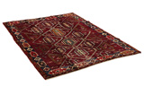 Lori - Bakhtiari Персийски връзван килим 212x151 - Снимка 1