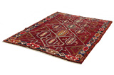 Lori - Bakhtiari Персийски връзван килим 212x151 - Снимка 2
