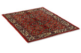 Lilian - Sarouk Персийски връзван килим 147x105 - Снимка 1