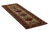 Gabbeh - Qashqai Персийски връзван килим 193x63 - Снимка 1