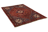 Qashqai - Shiraz Персийски връзван килим 245x160 - Снимка 1