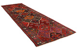 Lori - Bakhtiari Персийски връзван килим 455x137 - Снимка 1