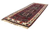 Lori - Qashqai Персийски връзван килим 430x160 - Снимка 2