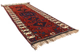 Bakhtiari - Qashqai Персийски връзван килим 401x165 - Снимка 1