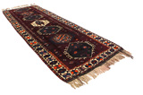 Lori - Qashqai Персийски връзван килим 454x155 - Снимка 1