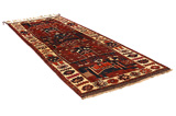 Bakhtiari - Qashqai Персийски връзван килим 394x145 - Снимка 1