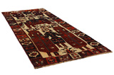 Lori - Bakhtiari Персийски връзван килим 331x141 - Снимка 1