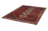Afshar - Sirjan Персийски връзван килим 257x182 - Снимка 2