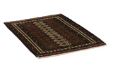 Baluch - Turkaman Персийски връзван килим 116x81 - Снимка 1