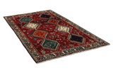 Yalameh Персийски връзван килим 278x151 - Снимка 1