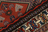 Yalameh - Qashqai Персийски връзван килим 502x100 - Снимка 6
