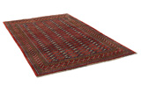 Бухара - Turkaman Персийски връзван килим 251x157 - Снимка 1