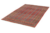 Бухара - Turkaman Персийски връзван килим 251x157 - Снимка 2