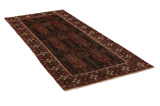 Yalameh - Qashqai Персийски връзван килим 285x120 - Снимка 1