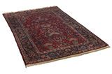 Kashan Персийски връзван килим 205x134 - Снимка 1