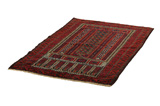 Baluch - Turkaman Персийски връзван килим 138x88 - Снимка 2