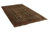 Yalameh - Qashqai Персийски връзван килим 283x154 - Снимка 1