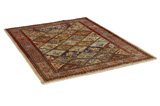 Bakhtiari Персийски връзван килим 190x145 - Снимка 1
