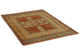 Hatchlu - Turkaman Персийски връзван килим 181x125 - Снимка 1