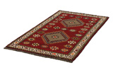 Yalameh - Qashqai Персийски връзван килим 198x107 - Снимка 2