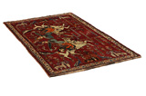 Qashqai Персийски връзван килим 197x116 - Снимка 1