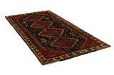 Yalameh - Qashqai Персийски връзван килим 296x146 - Снимка 1