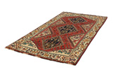 Qashqai Персийски връзван килим 301x155 - Снимка 2