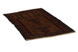 Baluch - Turkaman Персийски връзван килим 131x84 - Снимка 1