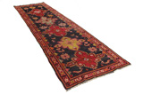Heriz - Azari Персийски връзван килим 421x128 - Снимка 1