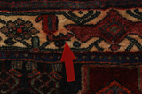 Senneh - Kurdi Персийски връзван килим 186x116 - Снимка 18