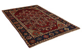 Qashqai - Shiraz Персийски връзван килим 283x183 - Снимка 1