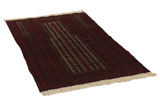 Baluch - Turkaman Персийски връзван килим 150x91 - Снимка 1