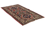 Qashqai Персийски връзван килим 198x103 - Снимка 1