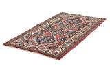Qashqai Персийски връзван килим 198x103 - Снимка 2