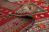 Qashqai - Shiraz Персийски връзван килим 228x116 - Снимка 5