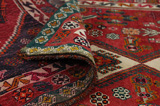 Qashqai - Shiraz Персийски връзван килим 242x145 - Снимка 5