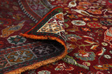 Qashqai - Shiraz Персийски връзван килим 254x162 - Снимка 5