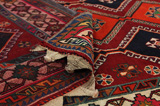 Yalameh - Qashqai Персийски връзван килим 283x145 - Снимка 5