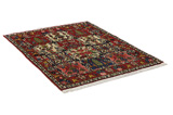 Bakhtiari Персийски връзван килим 138x108 - Снимка 1