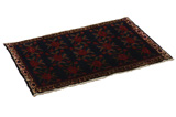Afshar - Sirjan Персийски връзван килим 67x91 - Снимка 1