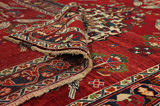 Qashqai - Shiraz Персийски връзван килим 275x198 - Снимка 5