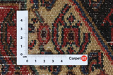 Senneh - Kurdi Персийски връзван килим 98x74 - Снимка 4