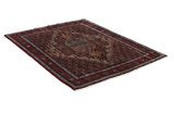 Senneh - Kurdi Персийски връзван килим 157x126 - Снимка 1