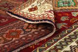 Qashqai - Shiraz Персийски връзван килим 238x145 - Снимка 5