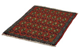 Бухара - Turkaman Персийски връзван килим 88x65 - Снимка 2