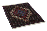 Senneh - Kurdi Персийски връзван килим 101x76 - Снимка 1