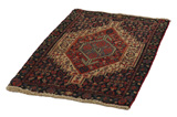 Senneh - Kurdi Персийски връзван килим 106x70 - Снимка 2