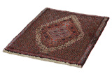 Senneh - Kurdi Персийски връзван килим 97x75 - Снимка 2